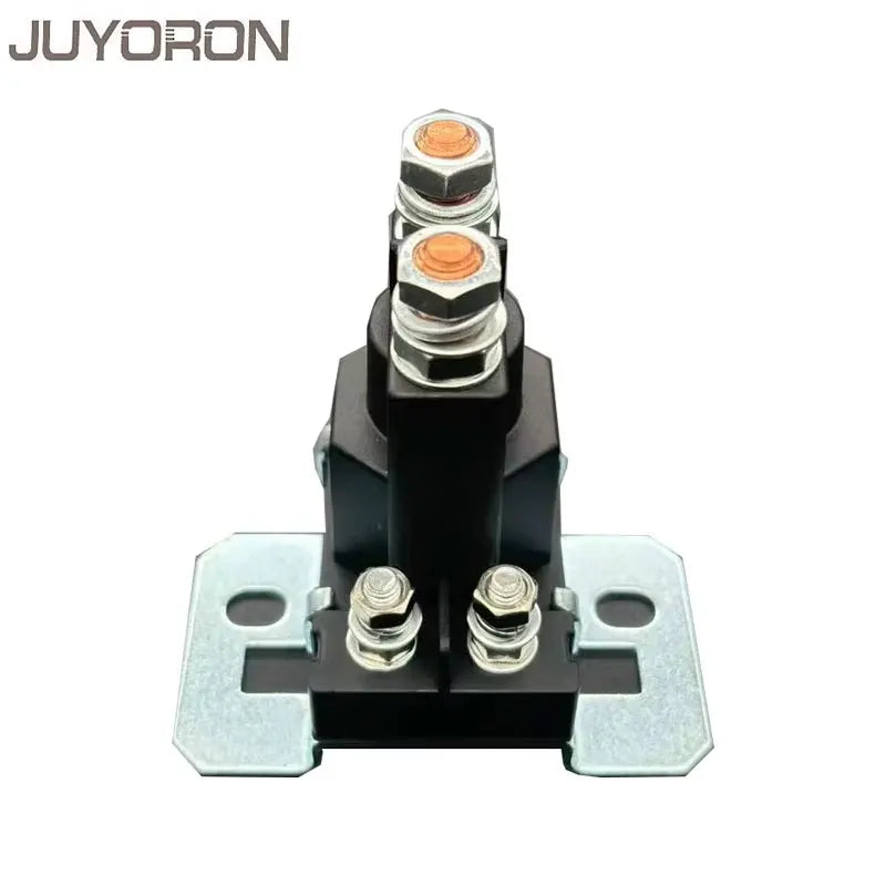 High Quality 4 Pin SPST 500A DC12V Solenoid Auto Car Starter Relay Start Contactor Double Batteries