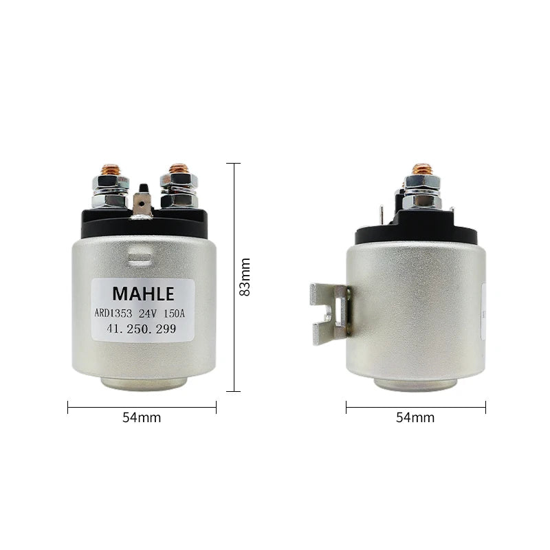 MAHLE Lift Pump Contactor 24V 150A Magnetic Contactor Relay for Electric Forklift