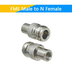 1-10PCS SMA To FME Male Female Straight Connector SMA TNC BNC UHF F FME Male Female To FME Male Female Coaxial RF Adapters Brass