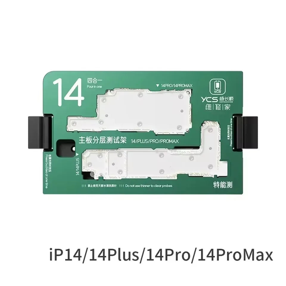 YCS  iSocket Motherboard Middle Layer Tester Platform For iPhone X-16 Pro Max Logic Board Lower Middle Frame Repair Tools ﻿