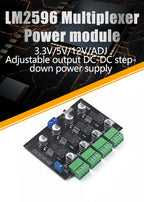 LM2596 Multi Channel Switching Power Supply 3.3V/5V/12V/ADJ Adjustable Voltage Output Power Supply Module
