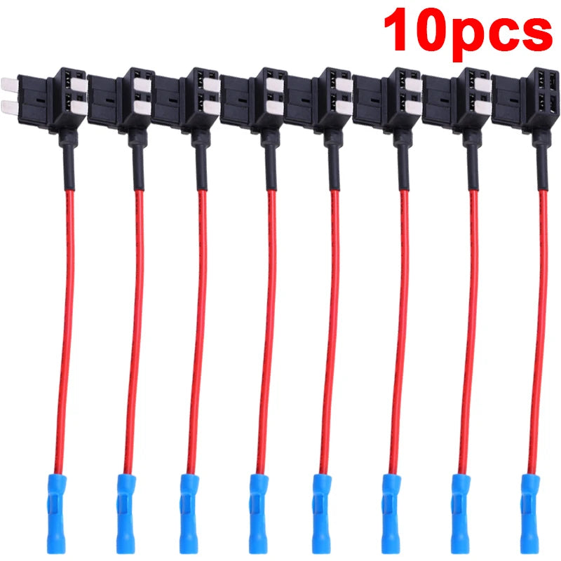 32V MINI SMALL MEDIUM Size Car Fuse Holder Add-a-circuit TAP Adapter Micro Mini Standard ATM Blade Fuse for Cars Vans 20/10/5pcs