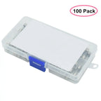 100pcs Fast-Blow Glass Tube Fuse Assorted Kit, 5x20mm 250V 10 Values Fuses 0.5A, 1A, 2A, 3A, 5A, 6A, 8A, 10A, 15A, 20A
