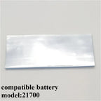 21700 Lithium Battery PVC Heat Shrinkable Film Battery Skin Heat Shrinkable Sleeve 10pcs/bag
