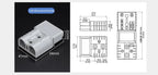 50A 120A 175A 350A (1pc) quick plug battery charging connector for DC power tool motorcycles  plug connector