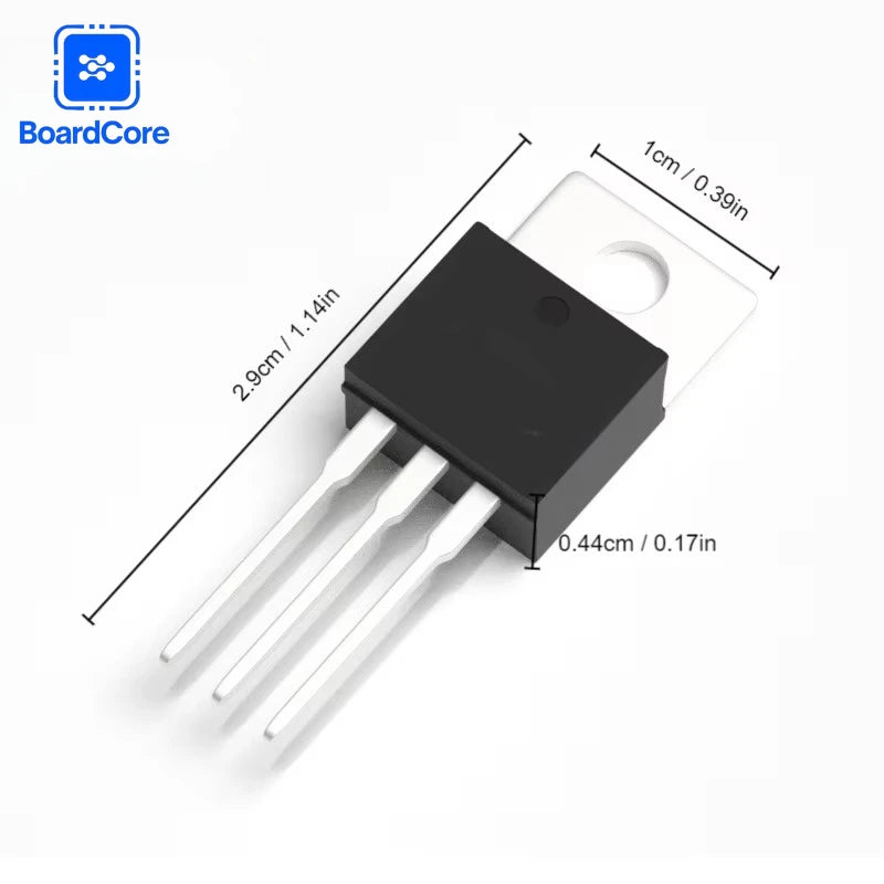 5/10pcs TO-220 MOSFET Transistor IRFZ44N IRF3205 IRF740 IRF640 IRF540N IRF1404 IRF530N Amplifier High Power N-Channel Assortment