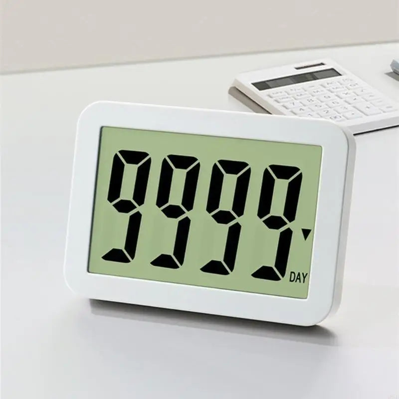 Digital Countdown Days Timer Big 9999 Days CountDown Clock for Vacation Retire