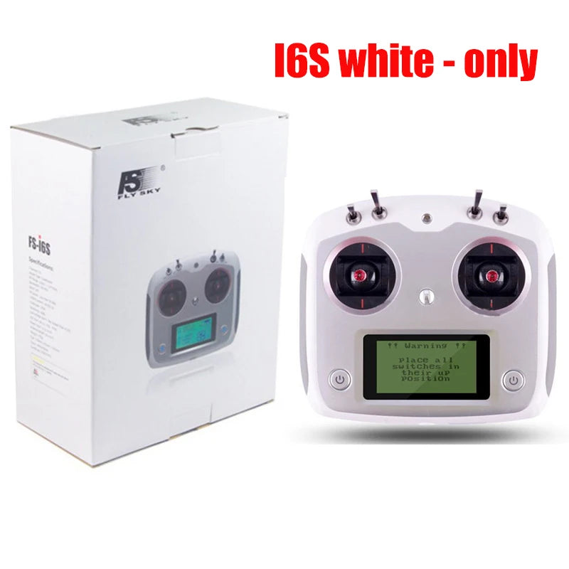 FLYSKY FS-i6S I6S 2.4G 10CH AFHDS 2A Centering Throttle Transmitter IA6B IA10B Receiver RetailBox for RC Cars Boats Drone Toys
