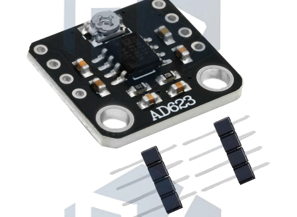 AD623 Gain Instrument Meter Amplifier Module CMRR Gauge AMP Board Dual Single Polarity DC 3V 5V 12V for Transducer Thermocouple