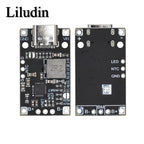 Lithium Battery Charging Boost Module With Balanced Support Fast Charge With Indicator Type-C USB 2/3S BMS 15W 8.4V 12.6V 1.5A