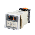 DH48S DH48S-S Digital Display Time Relay 220v AdjustAble CyCliC On Power Off Delay DH48S-1Z DC12V DH48S-2Z