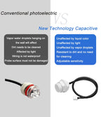 XKC-Y20 Low Cost Capacitive Contact Typle 2025New Designed Liquid Level Switch Level Sensor for Both Metal and Non-metallic Tank