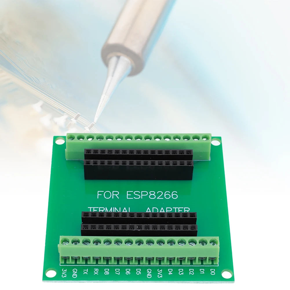ESP8266 Expansion Board GPIO Breakout Expansion Board for ESP8266 ESP-12E NodeMCU for ESP8266 ESP-12E NodeMCU Development Board