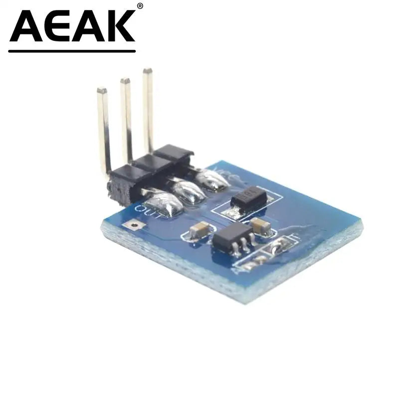 AEAK DIY Kit Parts TTP223 Module Capacitive Touch Switch Button Self-Lock Key Module 2.5-5.5V