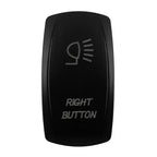 CUSTOM Dual RED Led Laser Etched Rocker Switch ON-OFF ON-OFF-ON (SPST DPDT) for ARB/Carling/NARVA 4x4 Caravan Accessories SUV
