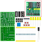 DIY Soldering Practice Training Module 7 Segment Display Decoder Circuit Board for Student Electronic Learning