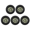 Mini Hygrometer Thermometer Fahrenheit or Celsius Meter Digital LCD Monitor Indoor Room Round Humidity Temperature Gauge