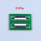 FPC FFC Flexible Flat Cable Extension Connection Board 0.3 MM PCB Pitch 21Pin 25 31 39 45 51 PIN Connector FPC Adapter