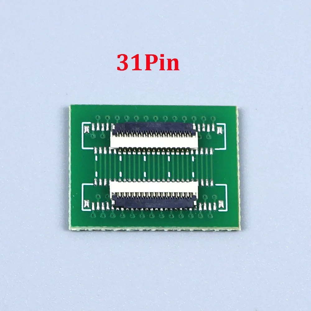 1Pcs FPC FFC Flexible Flat Cable Extension Connection Board 0.3 MM PCB Pitch 21 25 31 39 45 51 PIN Connector FPC Adapter
