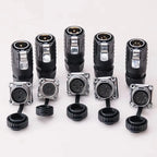 ZHQCN LP20 Waterproof IP68 Fireproof Convenient And Quick 2/3/4/5Pin Plug And Socket Aviation Connector Square Panel Mount