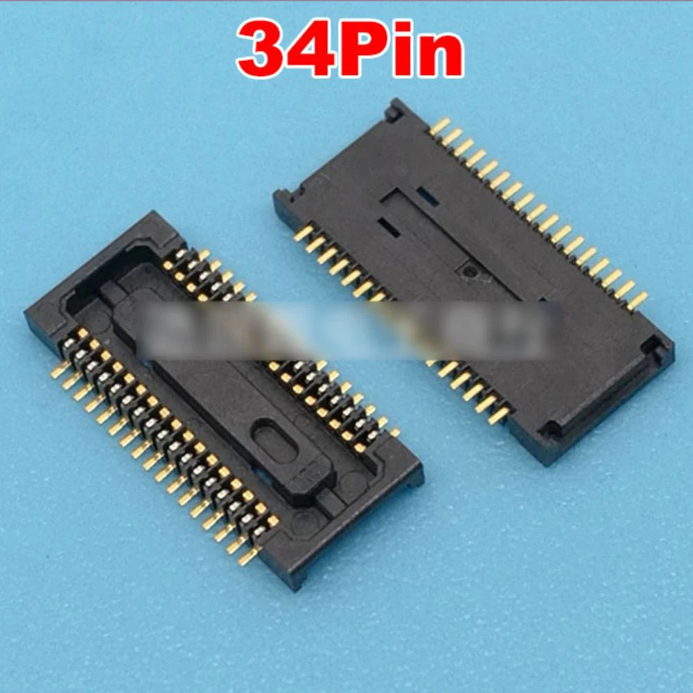 6/10/16/24/30/34/40/60/80/100Pin 0.4 Pitch Board-to-Board Connectors For Garmin GPS FPC Repair Parts 0.4mm Spacing 6P 10P 16P 24