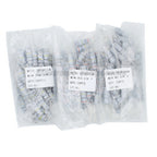 50Pcs 5W Carbon Film 4Color Ring Resistors 5% 5W 10R 20R 47 100 470 Ohm 1K 4.7K 10K 47K 100k 200k 470k Ohms Oxide Film Resistors