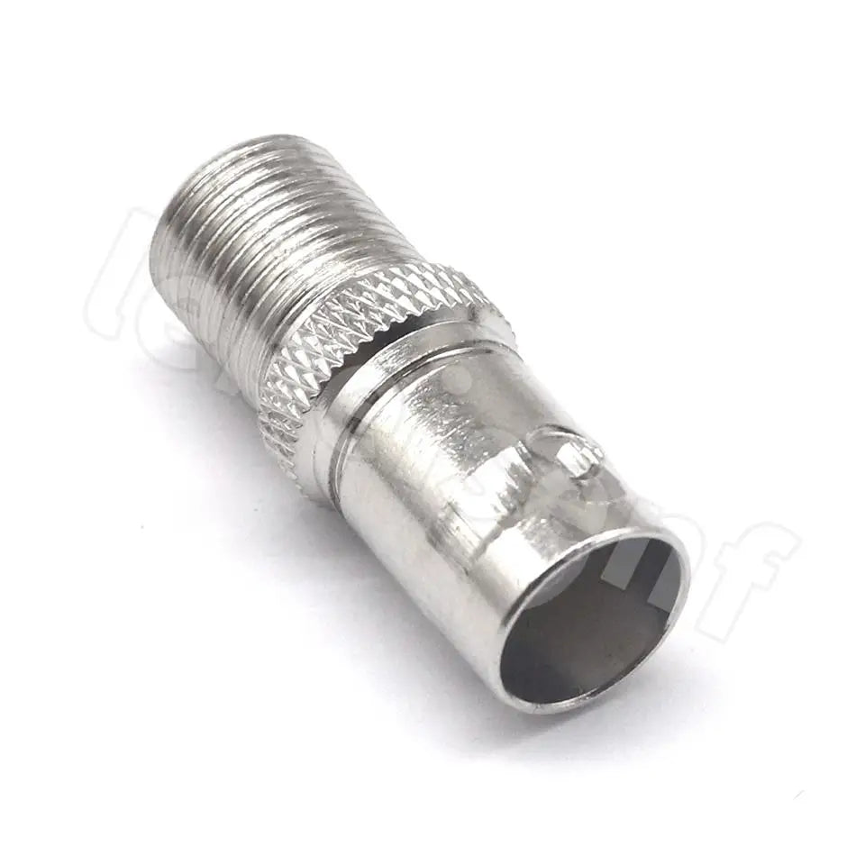 BNC to F TV female male straight connector F to BNC quick plug adapter coaxial connector