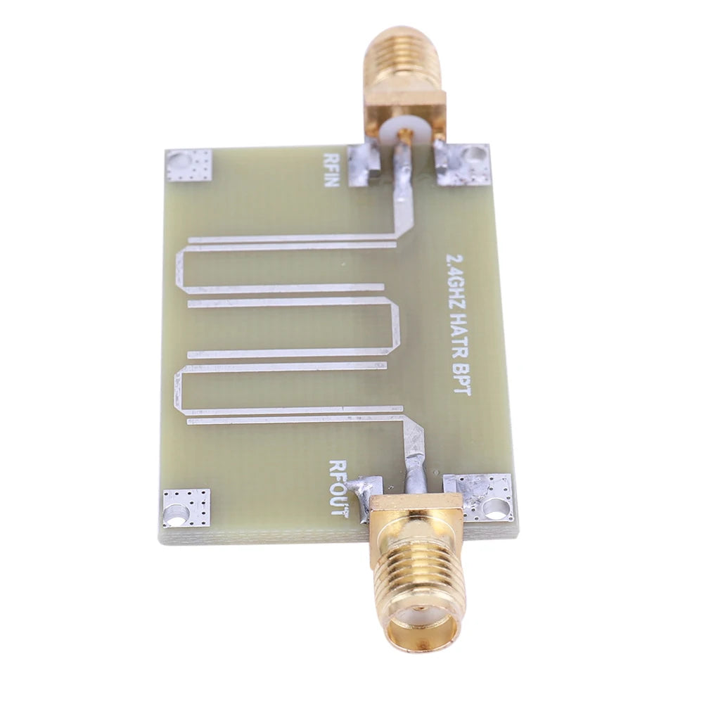 2.4GHZ Microstrip Bandpass Filter Double-Sided Printed Circuit Board Bandpass Filter Module Electronic Component