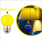 2pcs Colorful Led Light Bulb G45 E27 220V LED Lamp Red Yellow Blue Green Pink Orange White Christmas Wedding Night Light Indoor