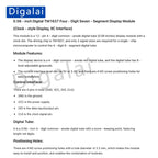 TM1637 0.56-inch four-digit seven-segment digital tube clock display module with clock display