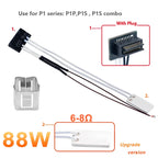 Ceramics Heating element Thermistor for Bambu lab A1 A1Mini X1 X1C P1 P1P P1S Combo 3D Printer HeaterParts