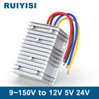 RUIYISI DC Isolated Power Converter 12V to 12V Voltage Regulator 130V120V90V80V72V60V36V48V24V to 24V 5V Voltage Regulator Modul