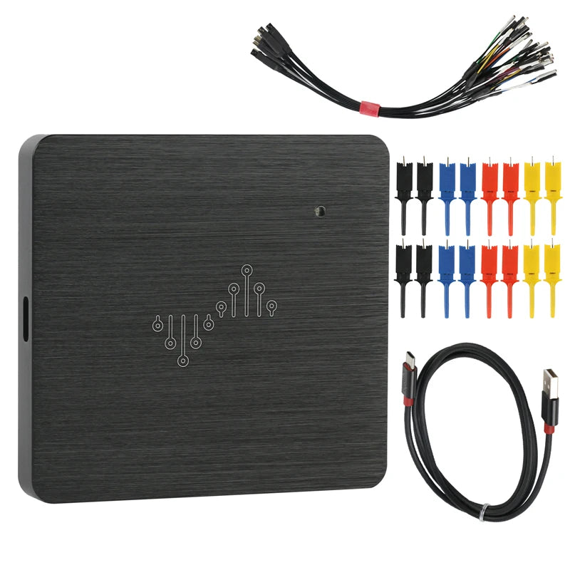 DSLogic Basic Plus Pro Logic Analyzer 16 Channels 100M 400M 4G Sampling Type-C USB2.0 480Mbps For Windows/MacOS/Linux