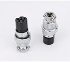 10PCS Aviation Plug Socket Panle Circular Connector with Cover M19 GX20 20mm 2 3 4 5 6 7 8 10 12 Pins