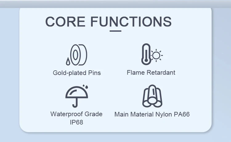 SP11 Tin Soldering Waterproof Connector IP68 Male Plug&Female Socket Rear-nut Docking Panel Mount 2/3/4/5 Pin Cable Wire Connect