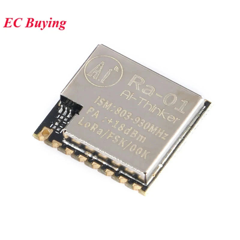 10Pcs/1pc SX1276 Ra-01H LoRa Wireless Spread Spectrum RF Module Communication 868MHz 3.3V Serial SPI Interface Ra-01 Adapter
