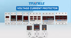 63A 230V Din Rail Adjustable Over Under Voltage Protective Device Protector Relay Over Current Protection Energy KWH Meter