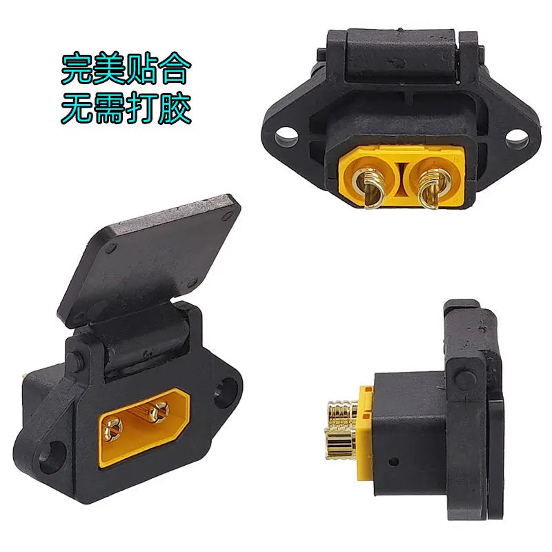QS8-S Power Charging Plug XT90 Male Female Diamond Shell XT90S Anti-fire Electric Vehicle Lithium Battery Modification Interface