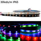 WS2815 Led Strip With14/17/21Keys Controller (WS2812B WS2813 Updated) RGB Individually Addressable Kits 30/60/144 Leds/M DC12V