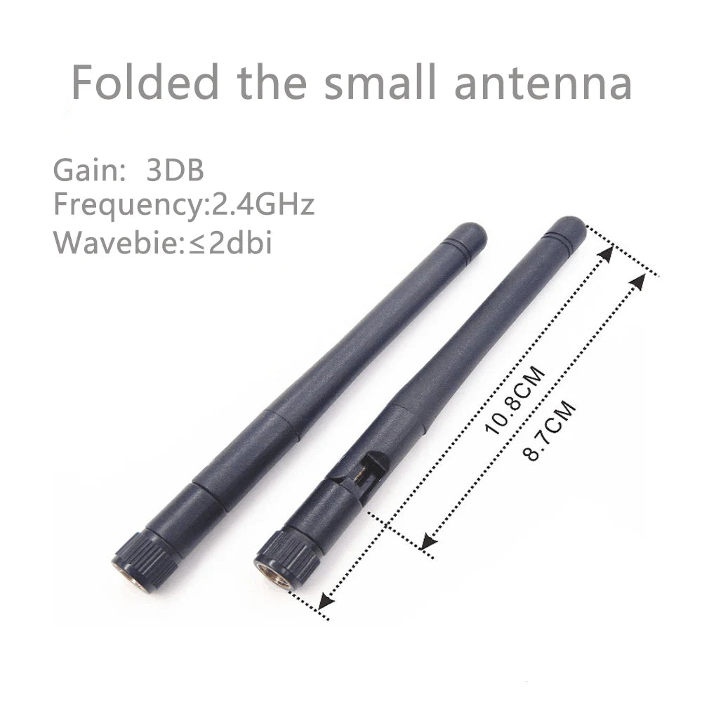 2PCS 2.4GHz 3dBi WiFi Antenna Aerial SMA RP-SMA Male Connector Wifi Antenna For Wireless Router Antenna