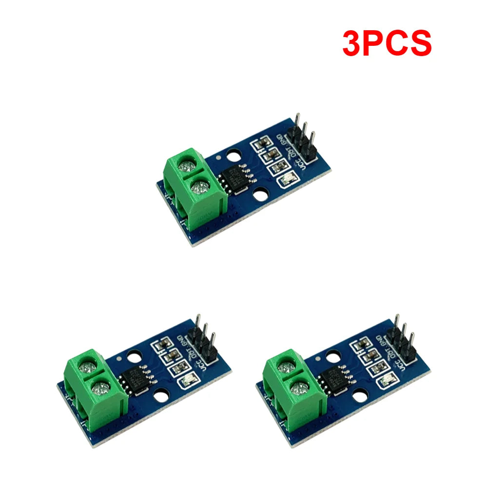 1-10PCS ACS712 High Efficient DC Current Sensor Module Detector High Precision Hall Effect Voltage Sensor Module for Arduino