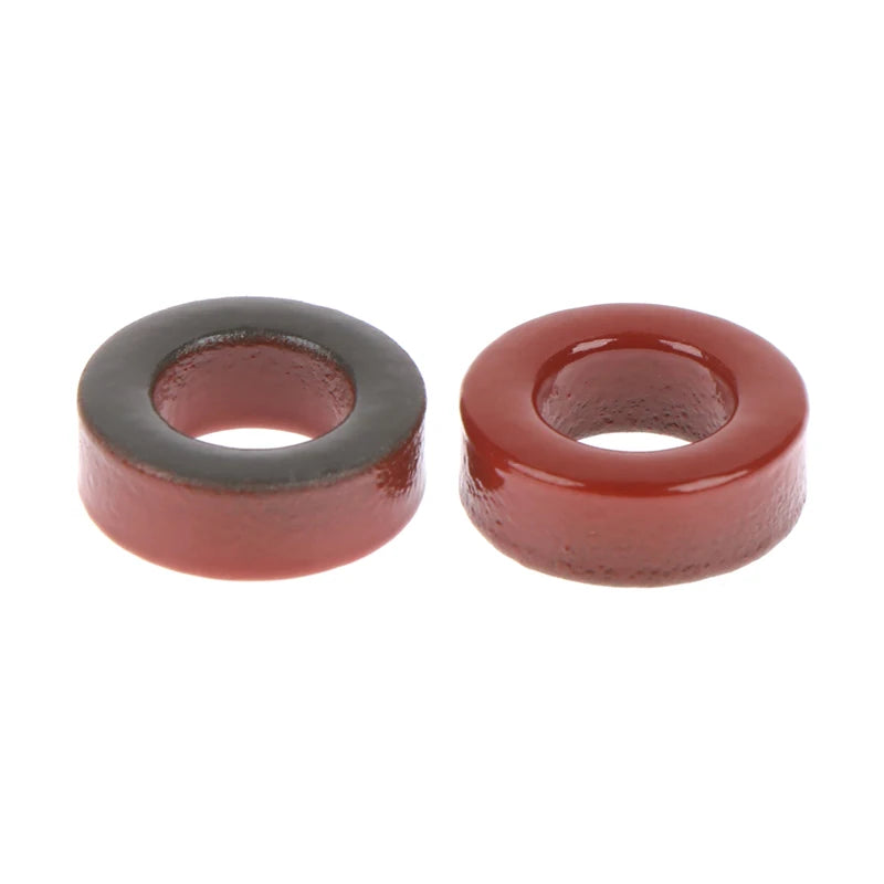 5pcs Carbonyl Iron Powder Cores High Frequency Inductor Core 4.9nH/N2 Ferrite Toroid Core Micro Magnetic Ring T50-2 13*7*5 Mm