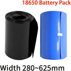1M 18650 Lip Battery PVC Heat Shrink Tube Pack Width 280mm ~ 625mm Dia 55 - 255mm Insulated Film Wrap Lithium Case Cable Sleeve