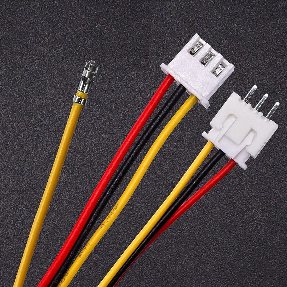 560PCS 2.54mm JST-XH connector kit 2.54mm 2/3/4/5/6 pin housing female and male adapter cable connector plug