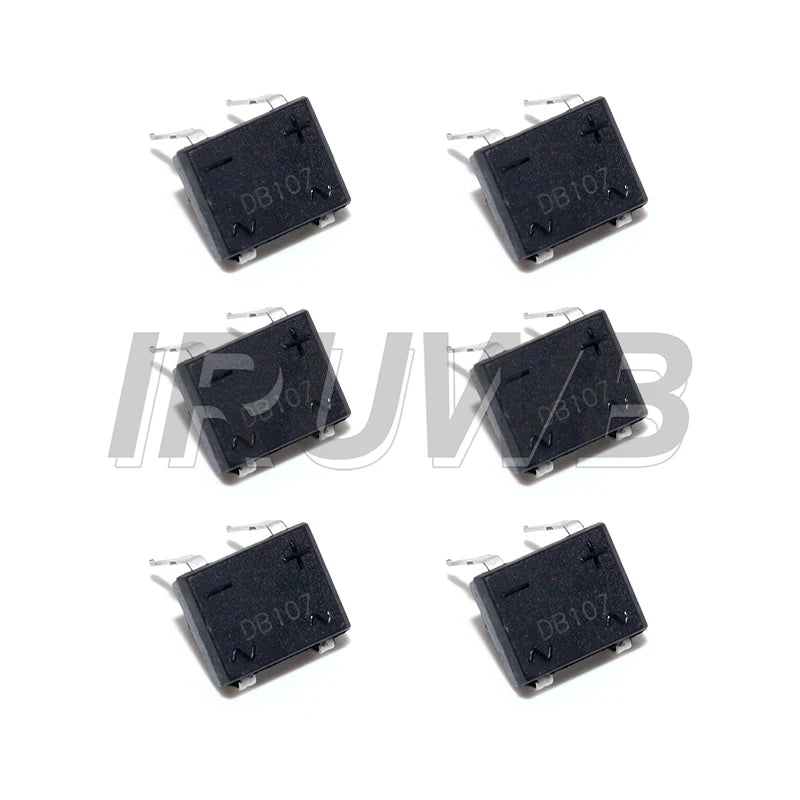 1A 1000V DIP4 DB107 Diode Bridge Single Phases Diode Rectifier Bridges Electronica Componentes
