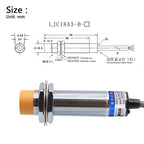 Proximity Switch LJC18A3-B-Z M18 Cylindrical Capacitive Approach Sensor 10mm Detection Distance AX AY BX BY DC6-36V NPN PNP