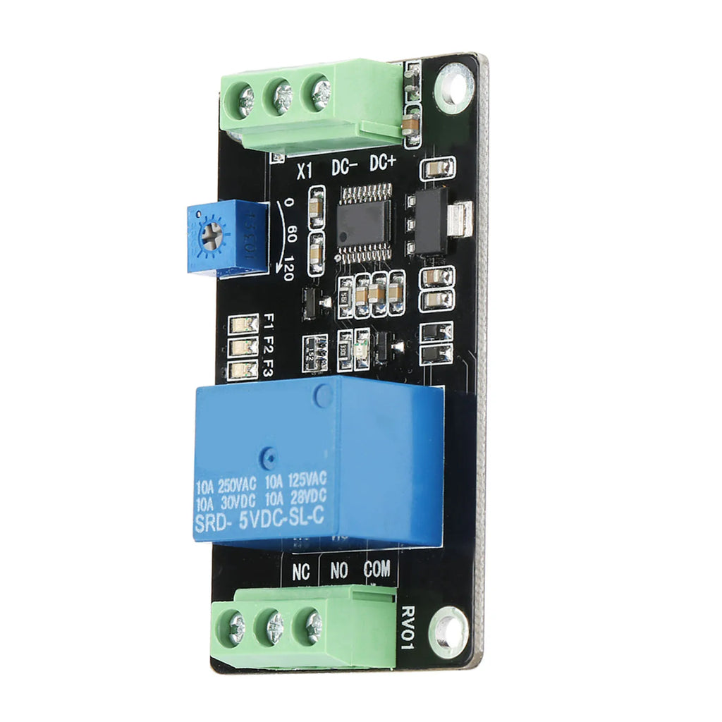 TRM01 Delay On Off Relay Delay Timer Relay Self Locking Delay On Off Time Switch Super 555 Timer DC 5V/12V/24V