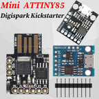 Ttiny85 ATtiny85 Digispark Kickstarter Micro USB Development Board Module For Arduino IIC I2C TWI SPI Low Power Microcontroller