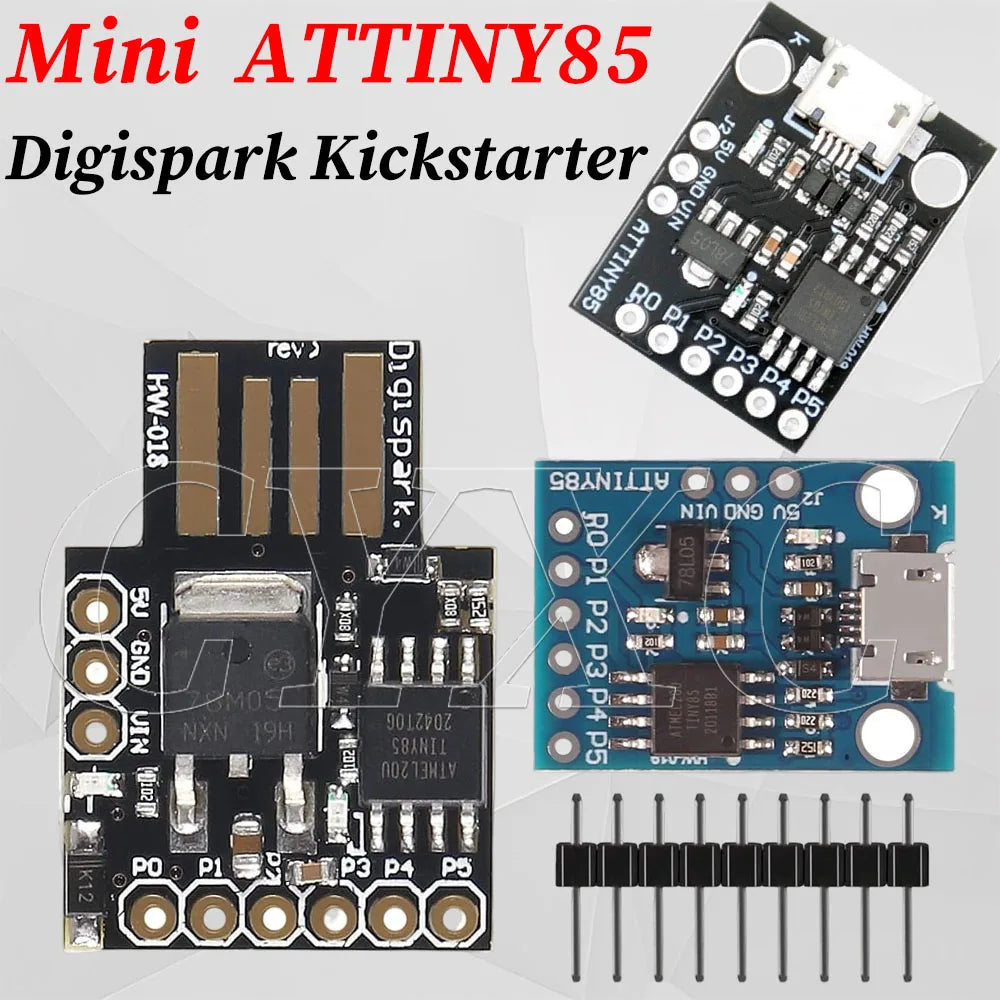 Ttiny85 ATtiny85 Digispark Kickstarter Micro USB Development Board Module For Arduino IIC I2C TWI SPI Low Power Microcontroller