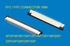 100pcs FFC / FPC connector 1mm 1.0 mm 4 Pin 5 6 7 8 10 12 14 16 18 20 22 24 26 18 30 P Bottom Contact Right angle SMD / SMT ZIF